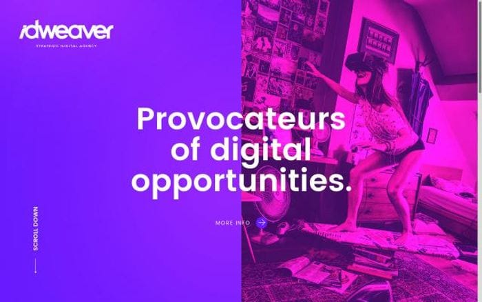 Idweaver website preview