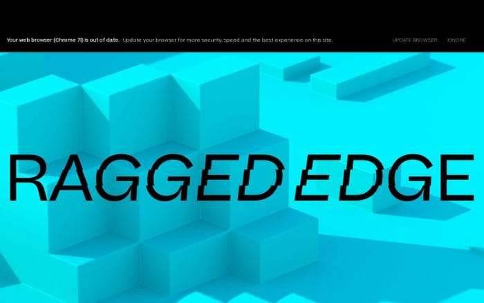 Ragged Edge website preview