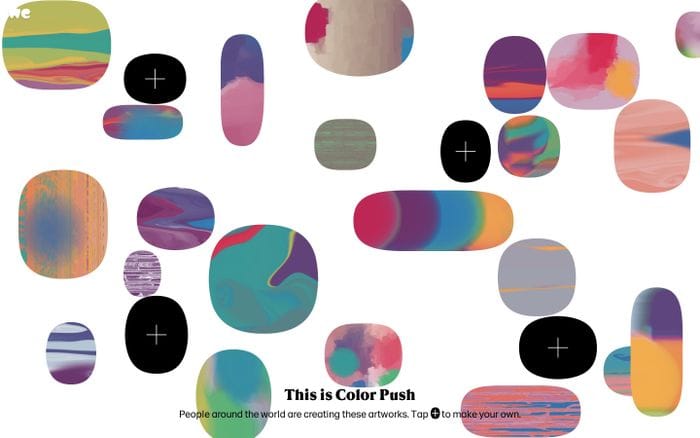 Color Push website preview