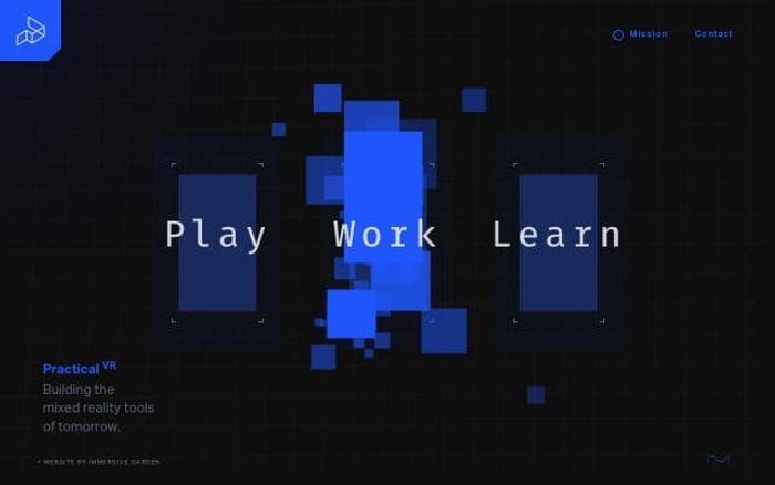 Practicalvr website preview