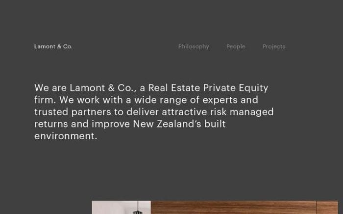 Lamontandco website preview