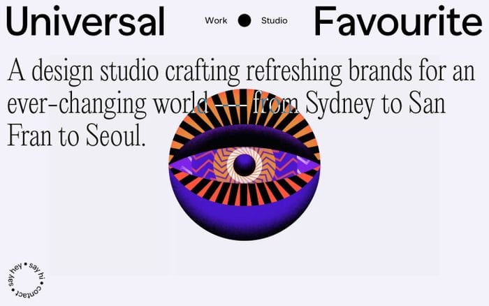 Universal Favourite website preview