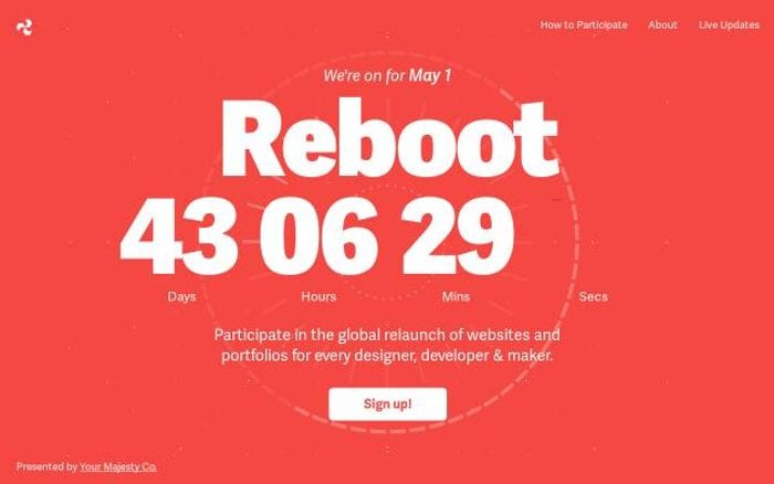 May1reboot website preview