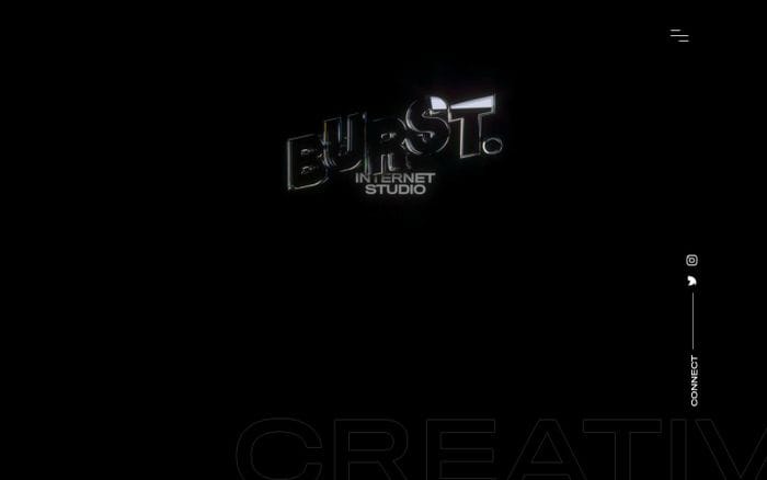 Burst Studio website preview