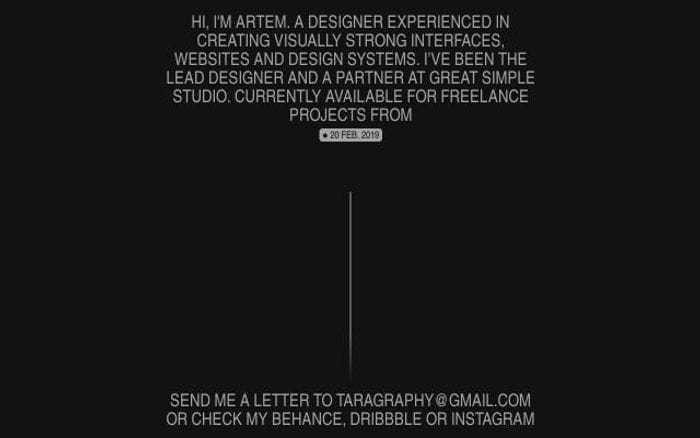 Taragraphy website preview