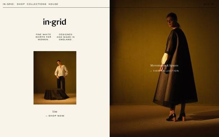 In-grid website preview