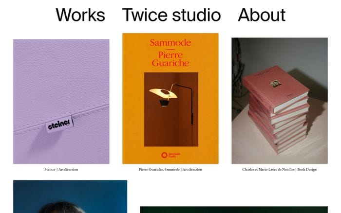 Twice studio website preview