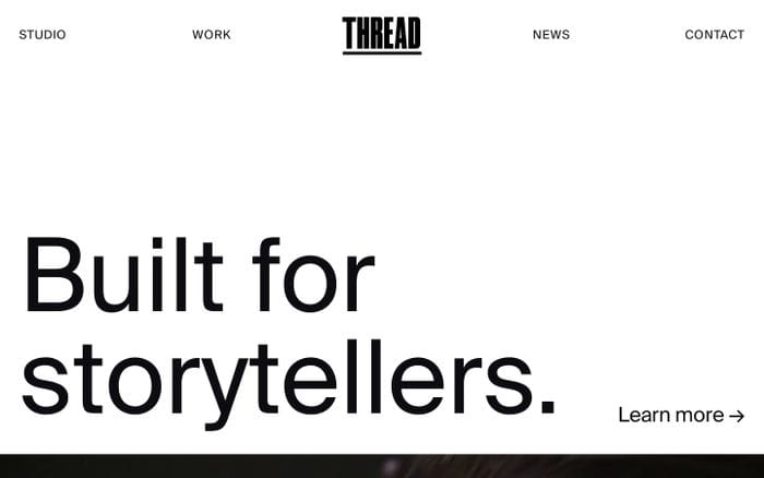 Thread website preview