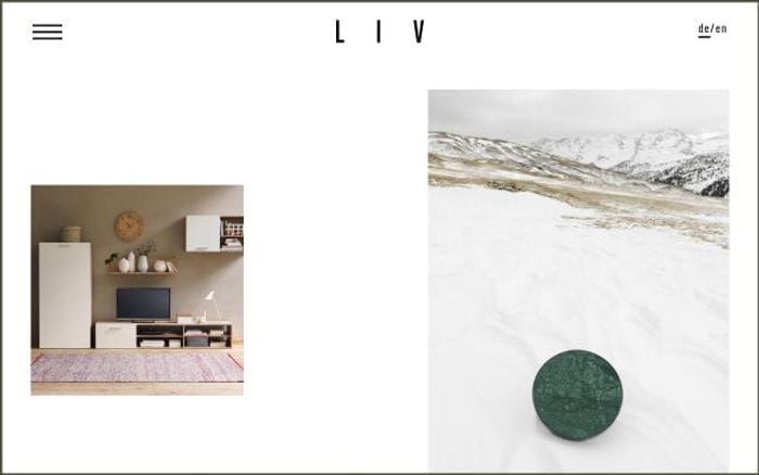 Livcreatives website preview
