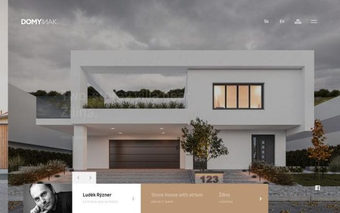 Domyinak website preview