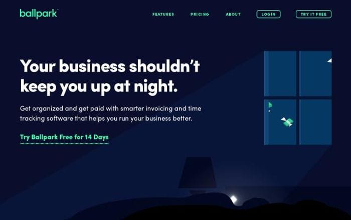 Getballpark website preview