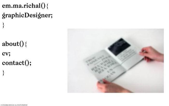 Emmamarichal website preview