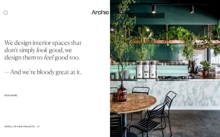 Archie Bolden website preview