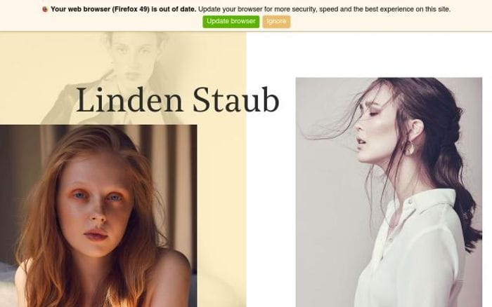 Lindenstaub website preview