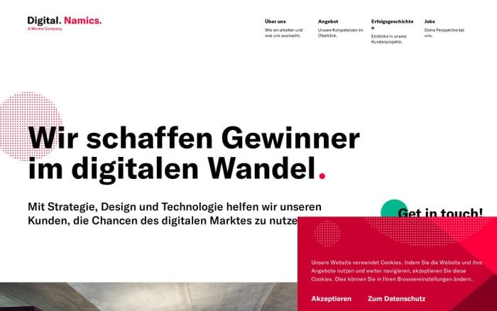 Namics – Digitalagentur ✓ Fullservice ✓ Seit 1995 ✓ website preview