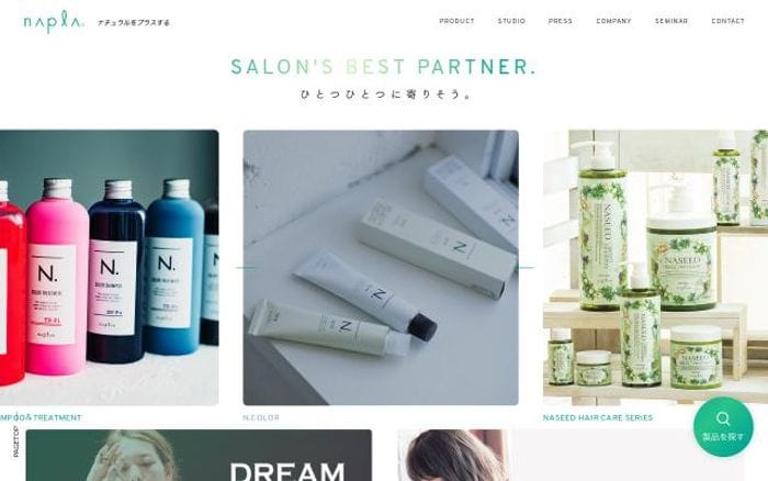 Napla website preview