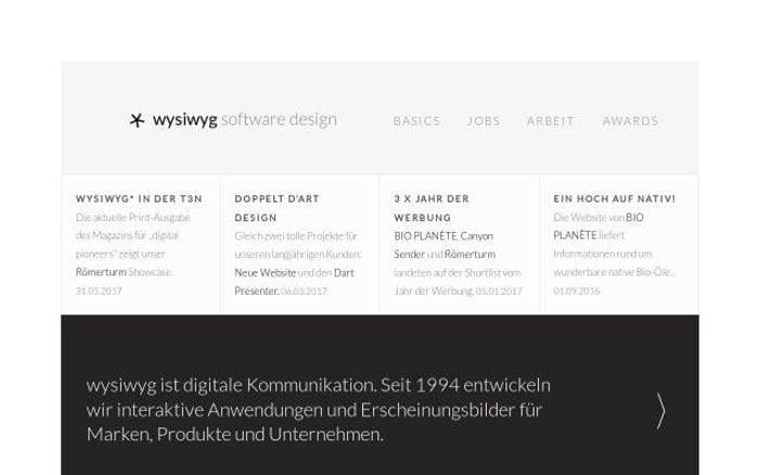 Wysiwyg website preview