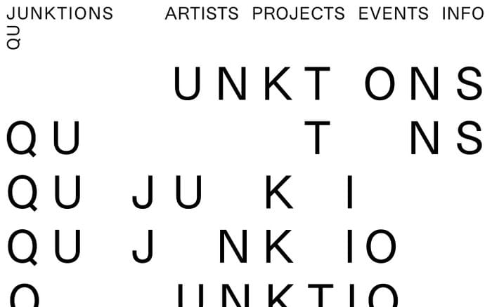 Qu Junktions website preview