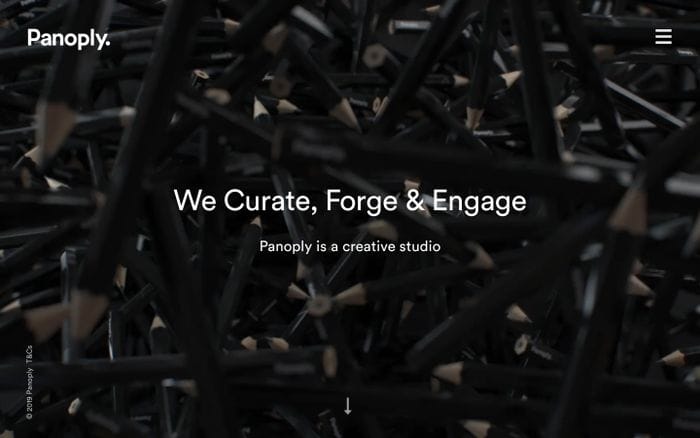 Panoply website preview