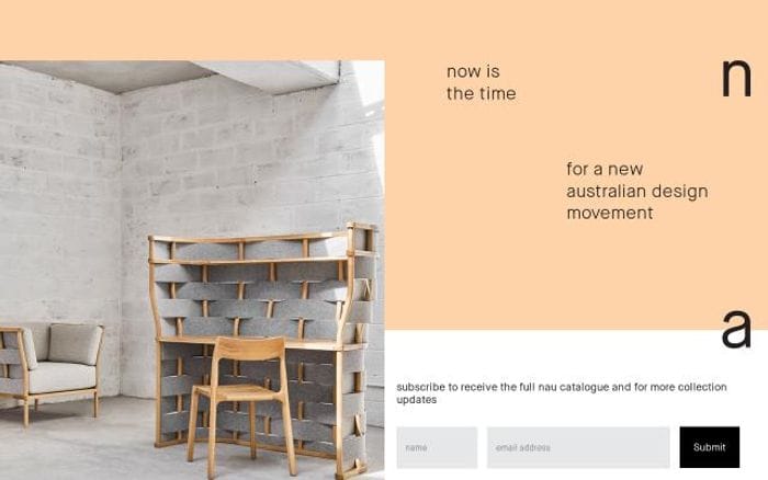 Naudesign website preview