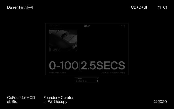 Darren Firth website preview