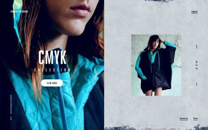 Fannymyard-design website preview
