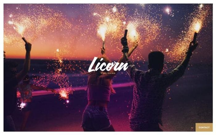 Licornpublishing website preview