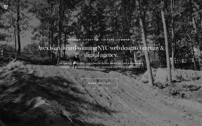 Avexdesigns website preview