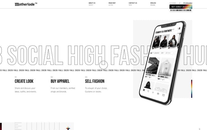 Motherlode website preview