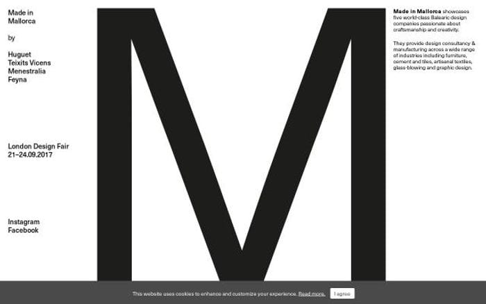 Madeinmallorca website preview