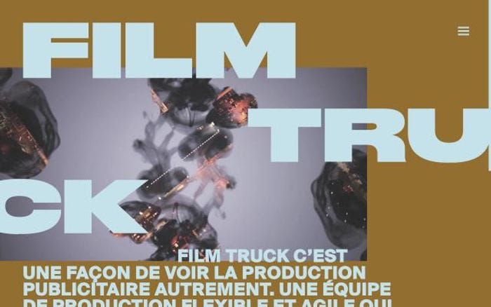 Filmtruck website preview