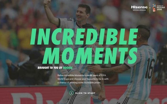 Hisense website preview