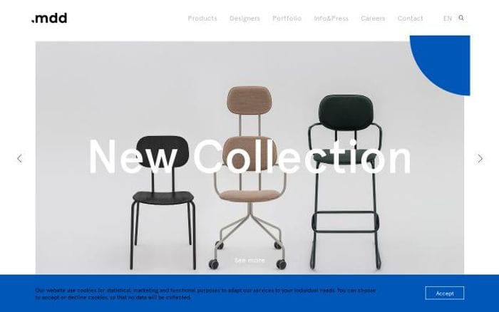 Mdd website preview