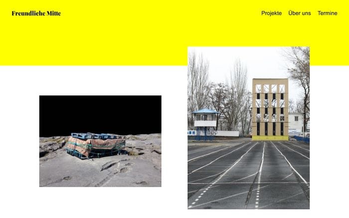 Freundliche Mitte website preview