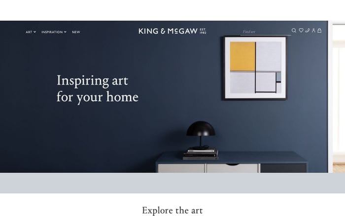 Framed Wall Art Prints & Posters – Buy Online | King & McGaw website preview