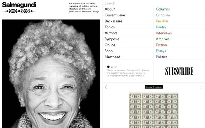  Salmagundi Magazine website preview