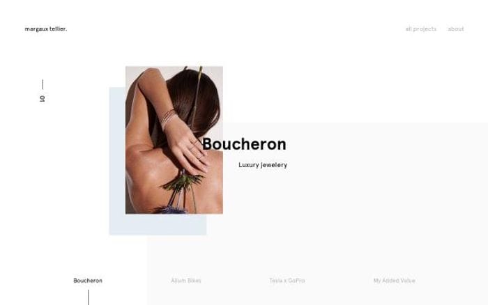 Margauxtellier website preview
