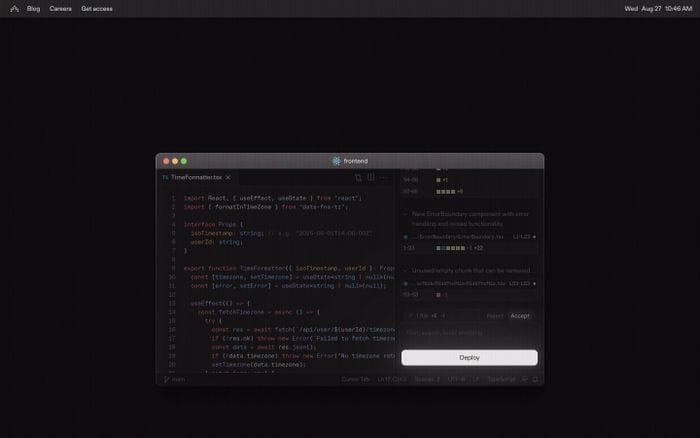 Antimetal website preview