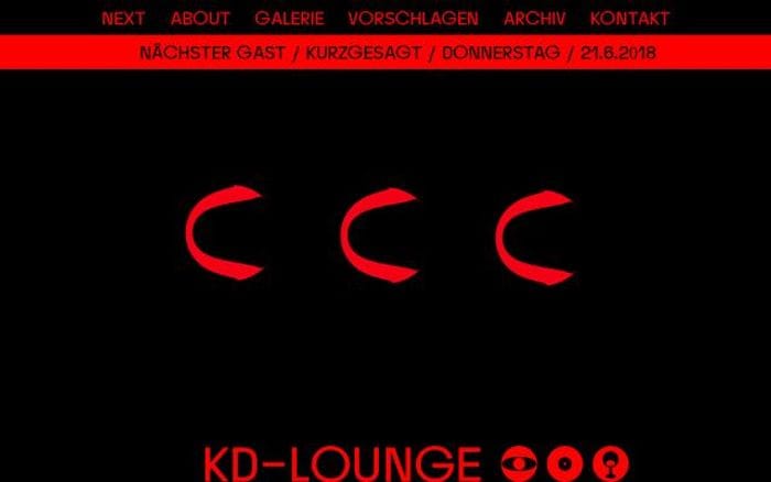 Kd-lounge website preview