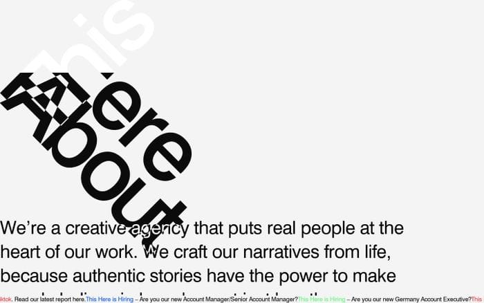 This Here website preview