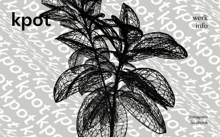 kpot - grafische studio leuven website preview