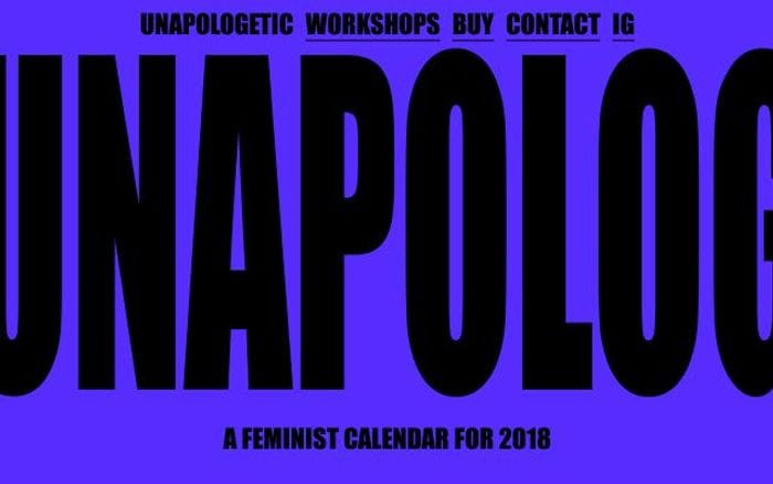 Unapologeticyear website preview