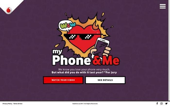 Myphoneandme website preview