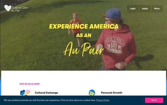 Culturalcare website preview