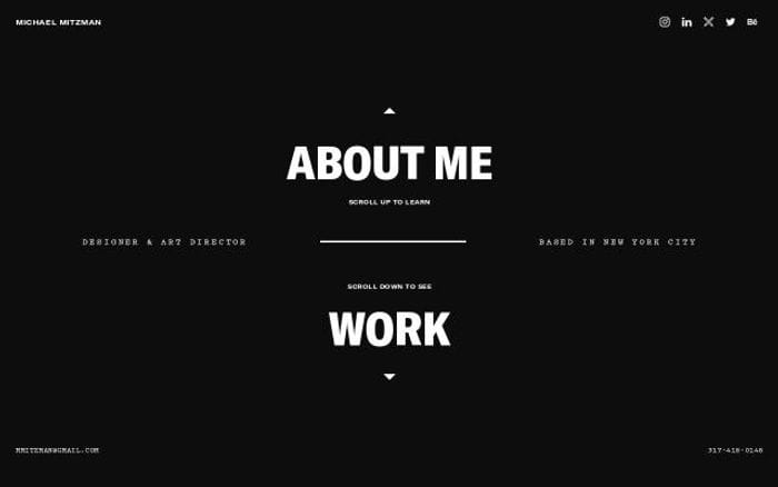 Mitz website preview