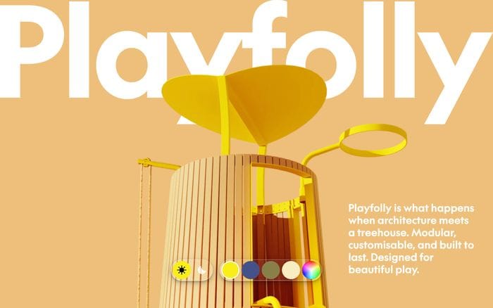 Playfolly website preview