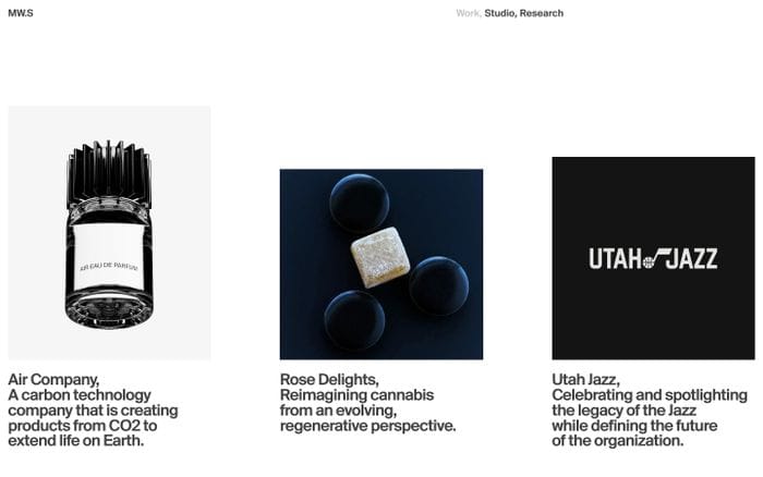 Mouthwash Studio website preview