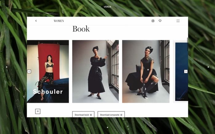 Verde website preview
