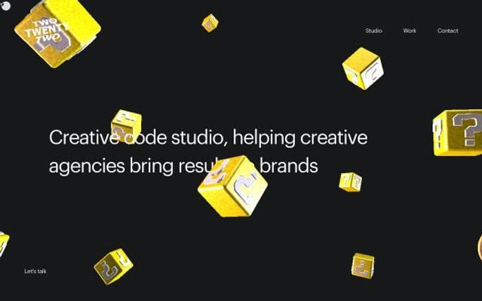 Twotwentytwo website preview