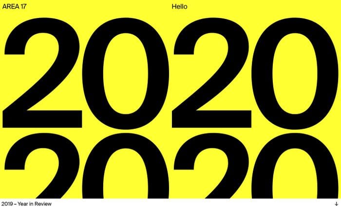 Year in Review 2019 website preview